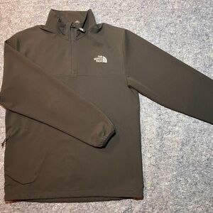 The North Face Softshell Quarter-Zip Pullover